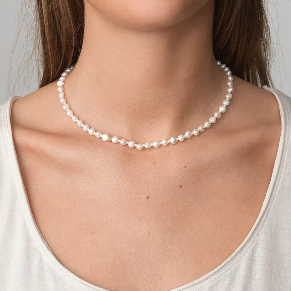 ANNI LU Halskæde | Petit Stellar Pearly Necklace | Prinsesse2ben.dk |