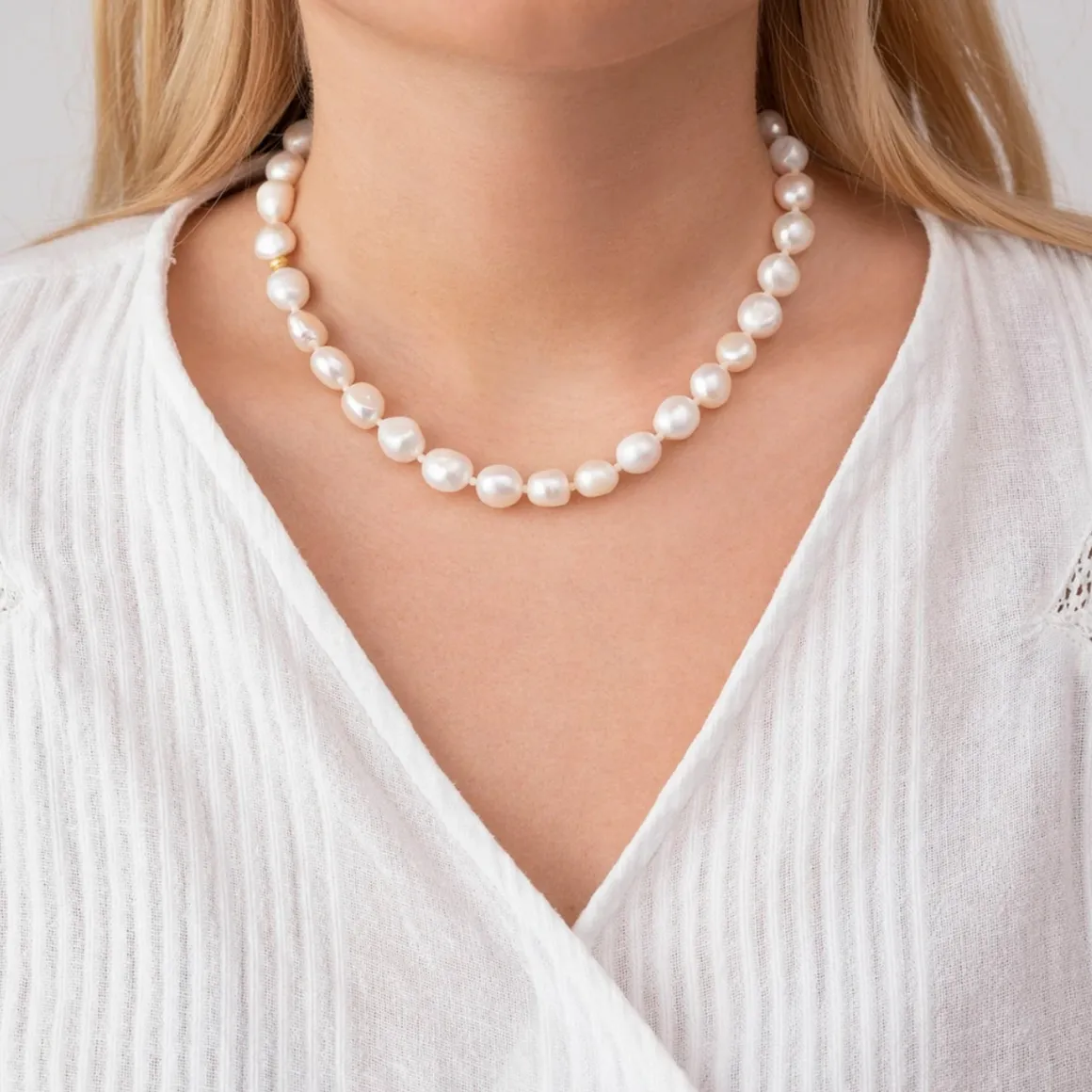 ANNI LU Halskæde | Stellar Pearly Necklace | Se vores udvalg her |
