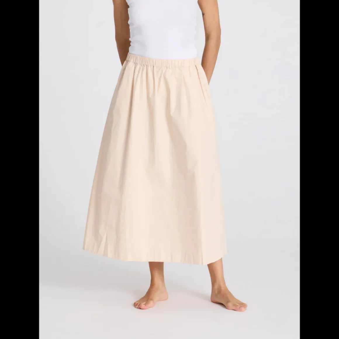 Gai Lisva Astrid Long Skirt Poplin