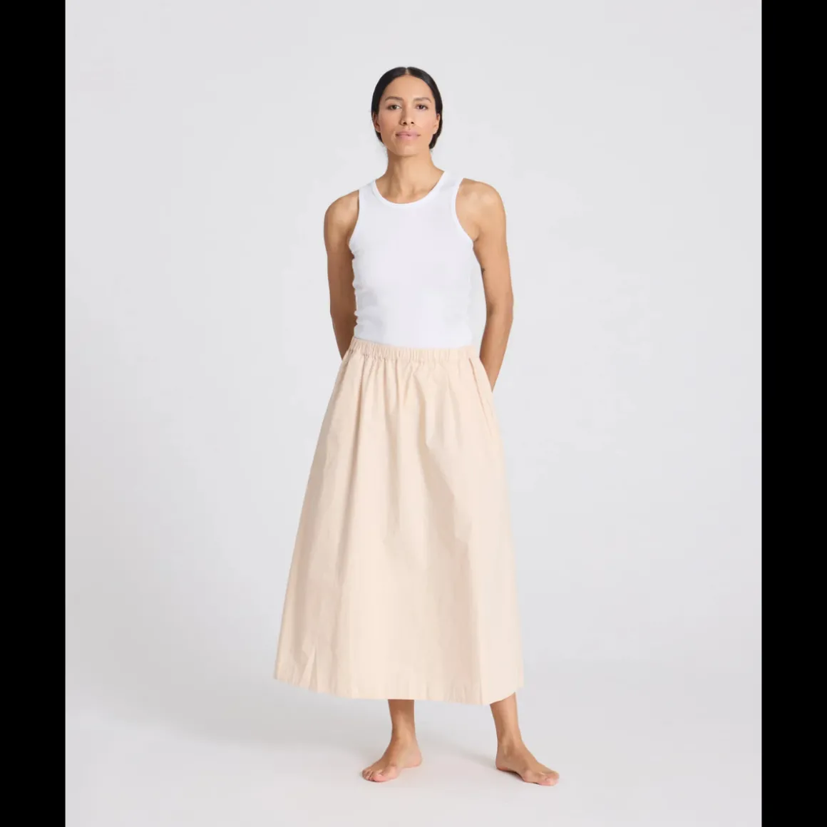 Gai Lisva Astrid Long Skirt Poplin