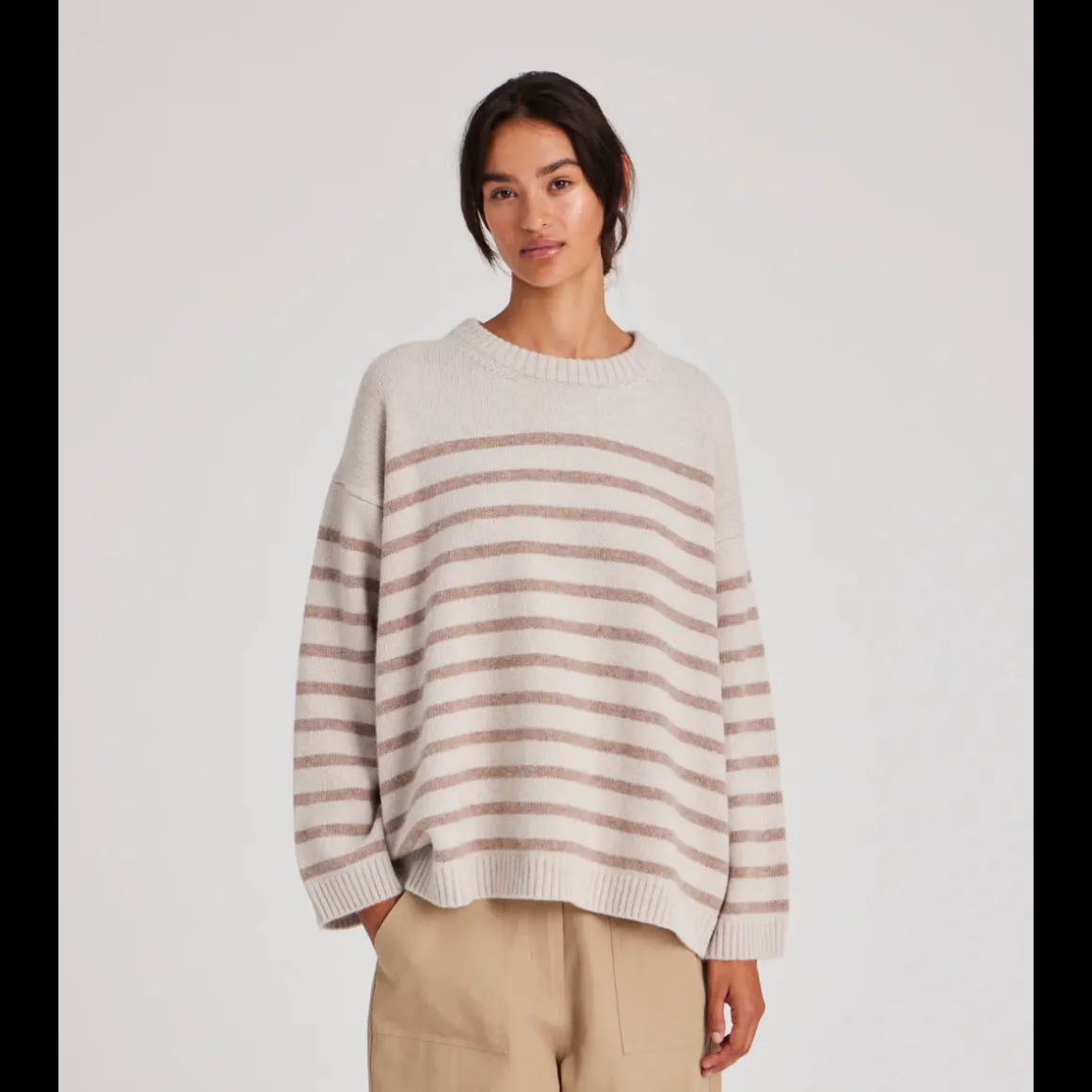 gai_lisva_barbera_stripe__6.webp Gai Lisva Barbera Stripe Lambswool Jumper