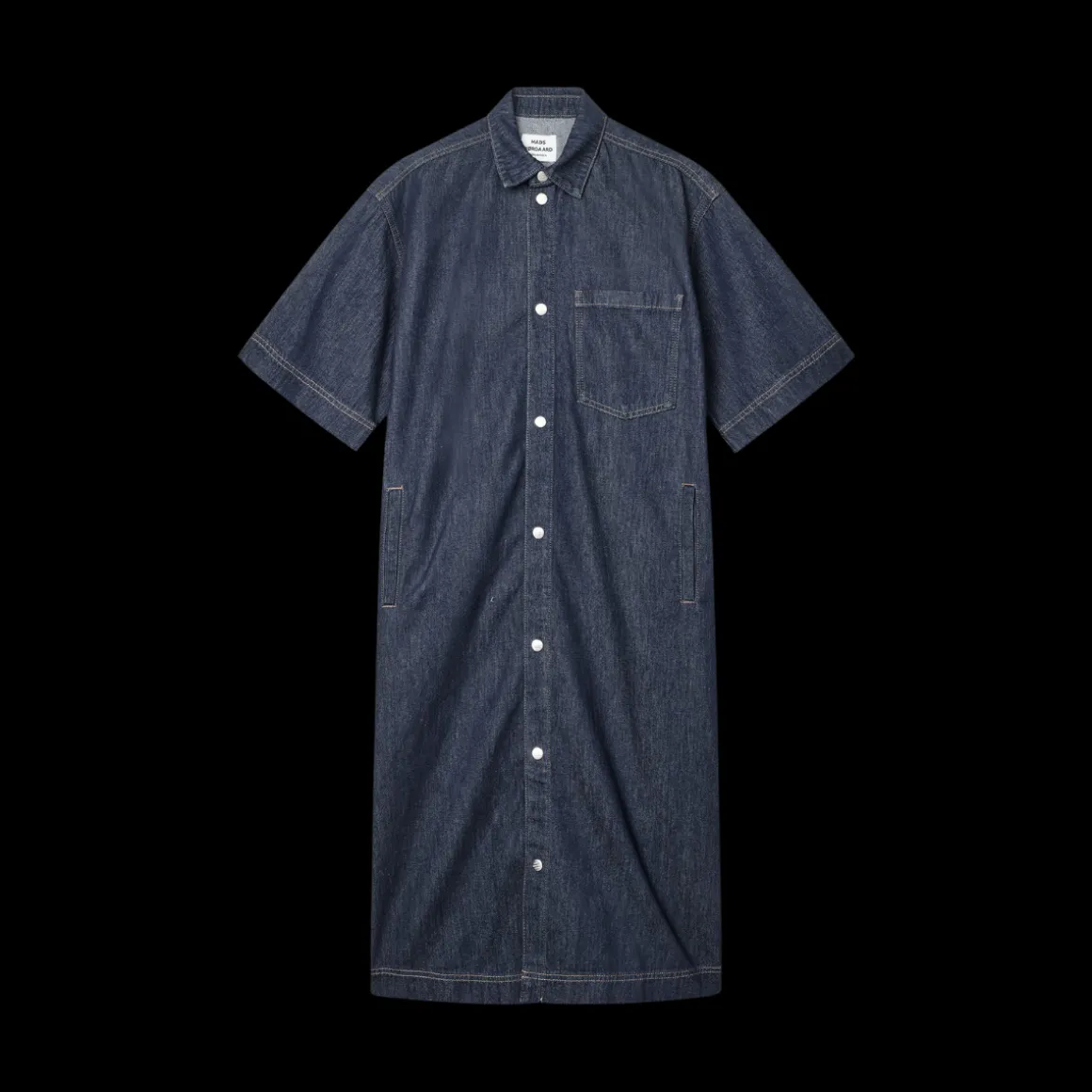 Mads Nørgaard Cosy Denim Violet Dress