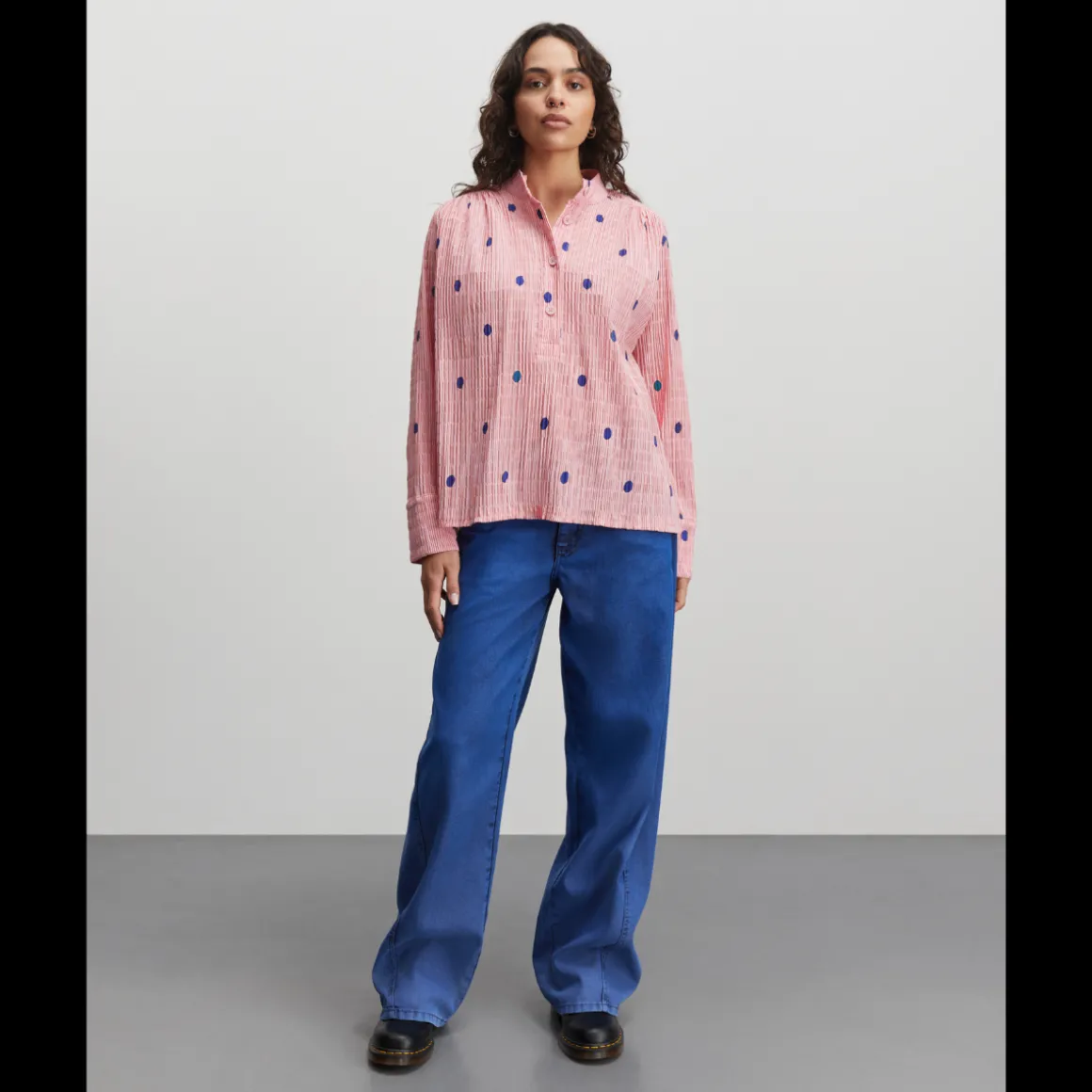 Mads Nørgaard Crinckle Pop Bara Shirt