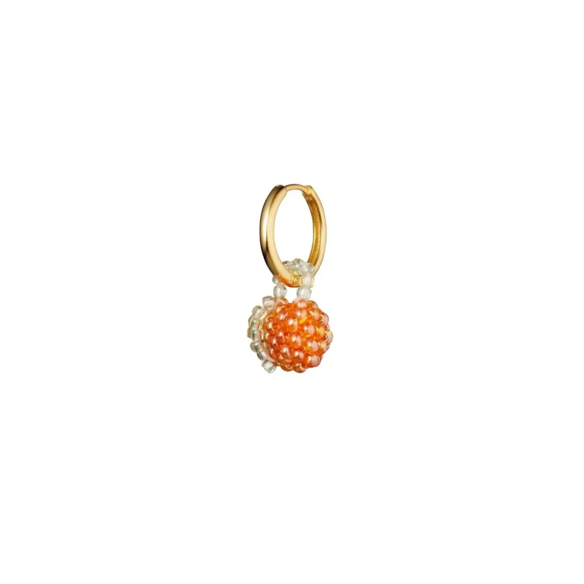 Pura Utz Ørering Beaded Mini Earring Hinge Hoop