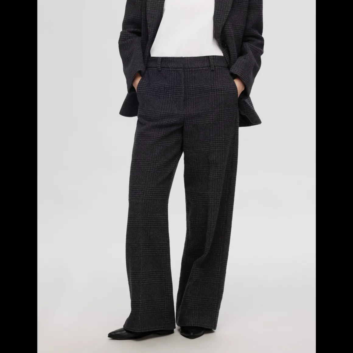 Selected Femme Bex HW Wide Pant