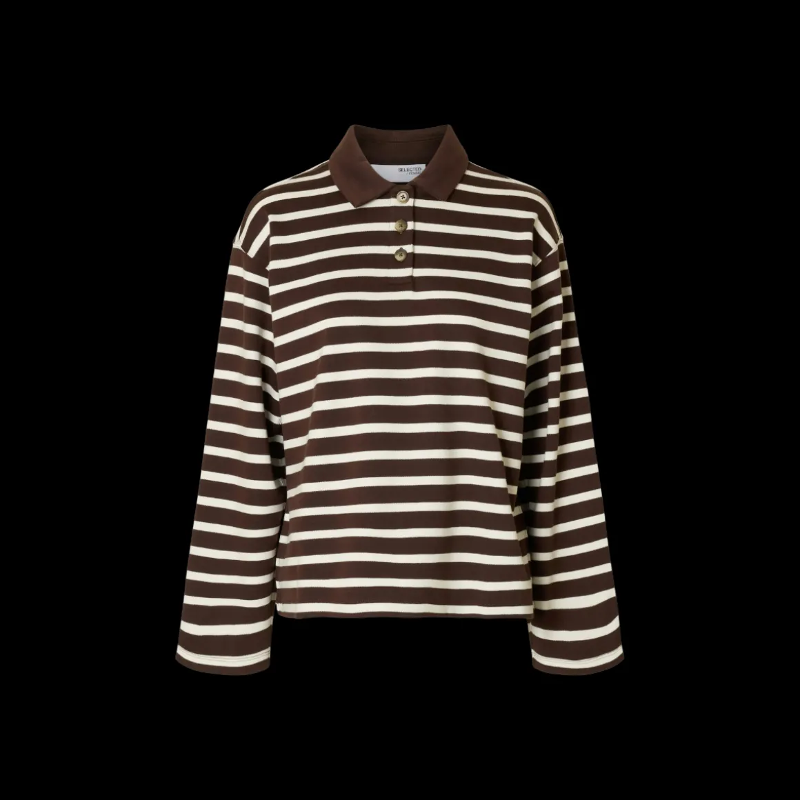 selected_femme_wada_ls_st_6.webp Selected Femme Wada LS Stripe Collar Top
