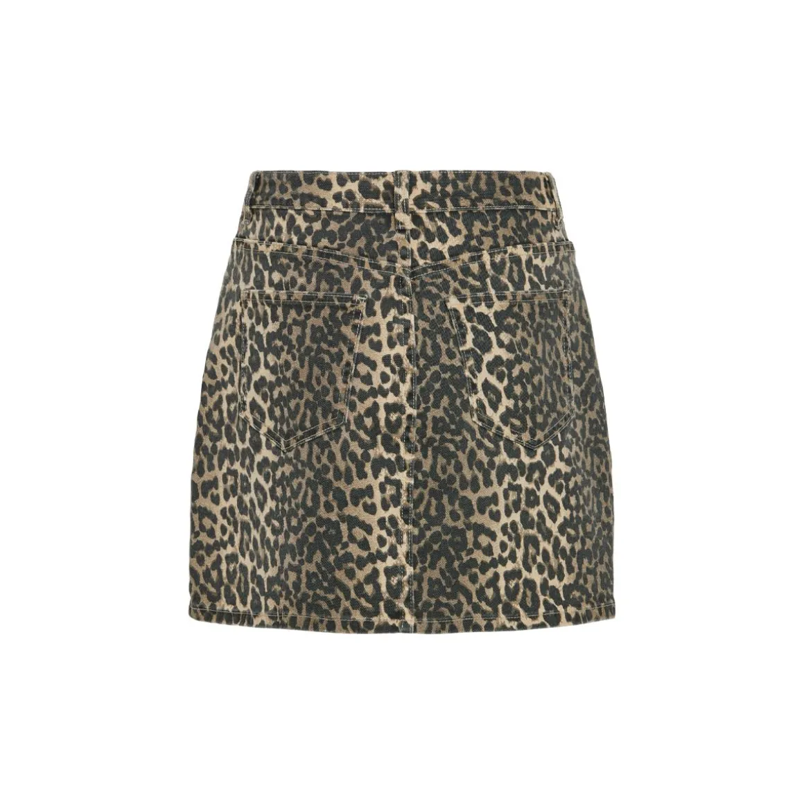 VILA Vi Chia Leopard Short Skirt